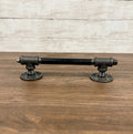 Black Iron Pipe Hand Towel Holder