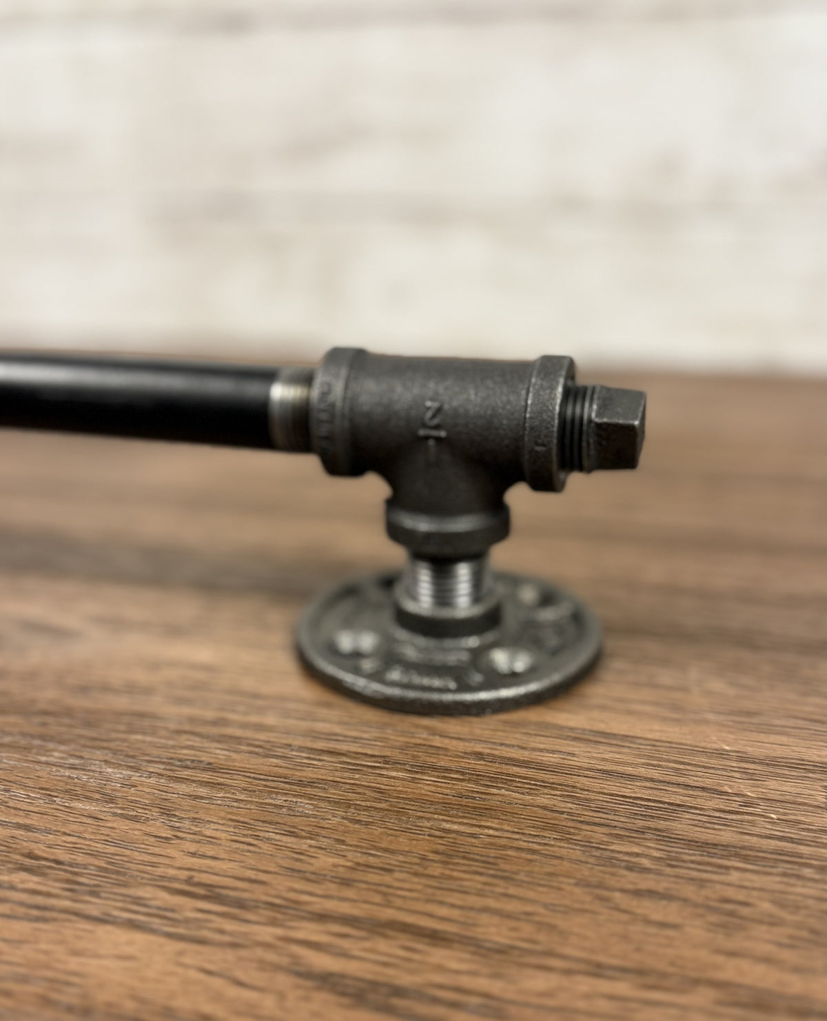 Black Iron Pipe Hand Towel Holder