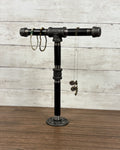 Black Iron Pipe Jewelry Stand
