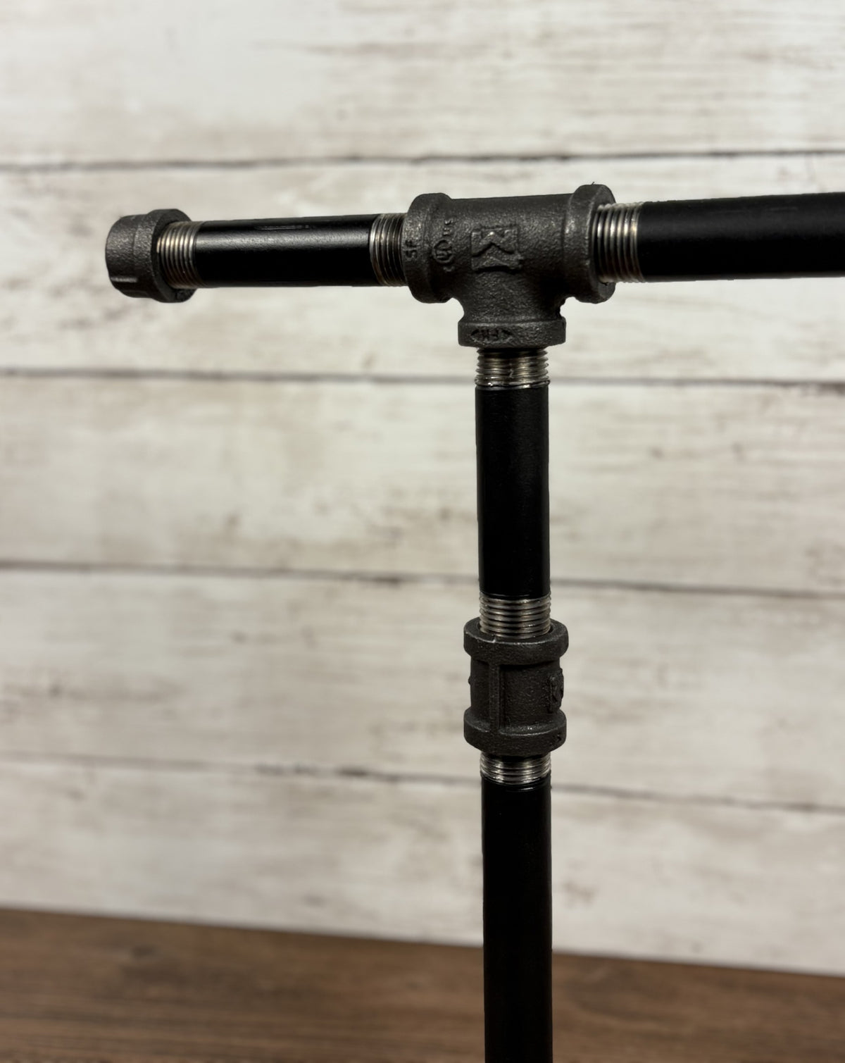 Black Iron Pipe Jewelry Stand