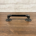 Black Iron Pipe Hand Towel Holder