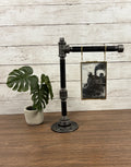 Black Iron Pipe 4x6 Picture Frame Display Stand