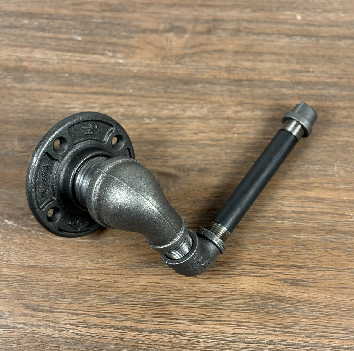 Black Iron Pipe Bathroom Hardware Set – 5 Piece